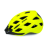 Casco de protección para montar bicicleta en la modalidad mtb color amarillo