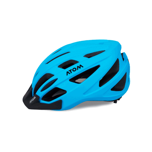 CASCO ATOM CERTIFICADO EN1078 AT-306 AZUL CIELO MATE-04400581